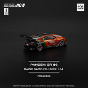 POP Race 1:64 PANDEM GR86 - DAIGO SAITO FORMULA DRIFT