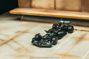 Tarmac Works 1:64 Mercedes-AMG F1 W14 E Performance Spanish Grand Prix Tyre Testing 2023 Mick Schumacher