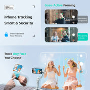 Magnetic Apple DockKit Auto Face Tracking Gimbal