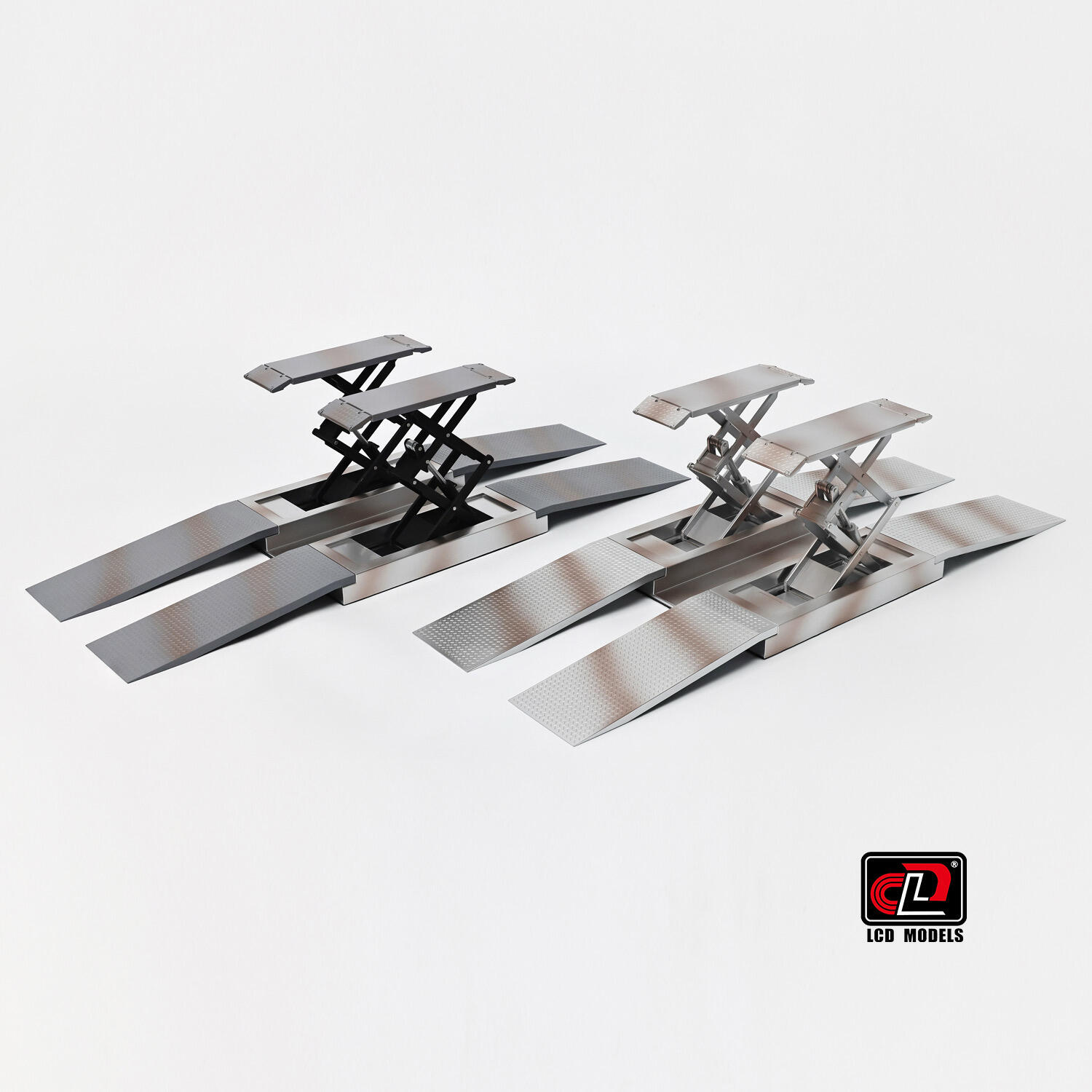 LCD 1/18 - Scissor lift Grey