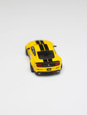 MINI GT 1/64 No.1077 LB-WORKS FORD MUSTANG Triple Yellow