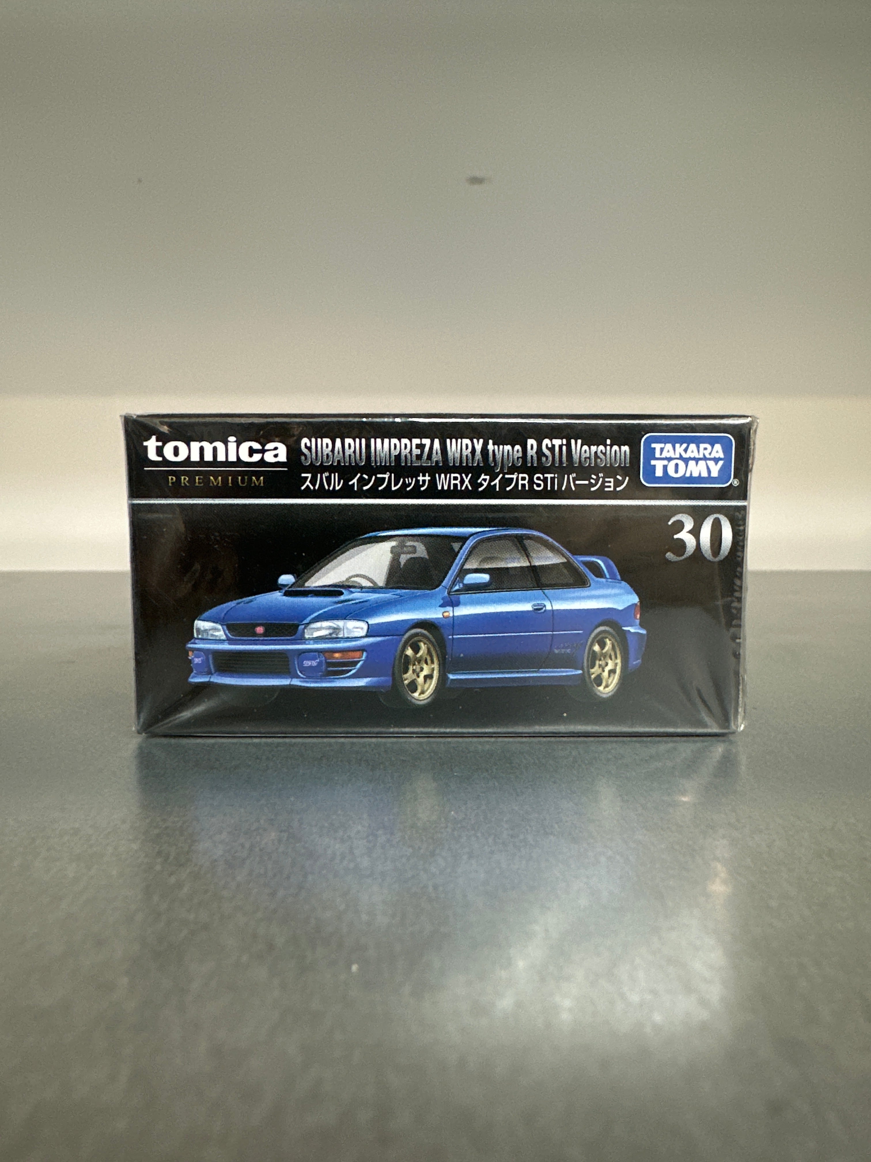 Tomica 1/64 Subaru Impreza WRX type R STi version