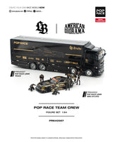 POP RACE 1/64 POP RACE TEAM CREW (6 Figures)
