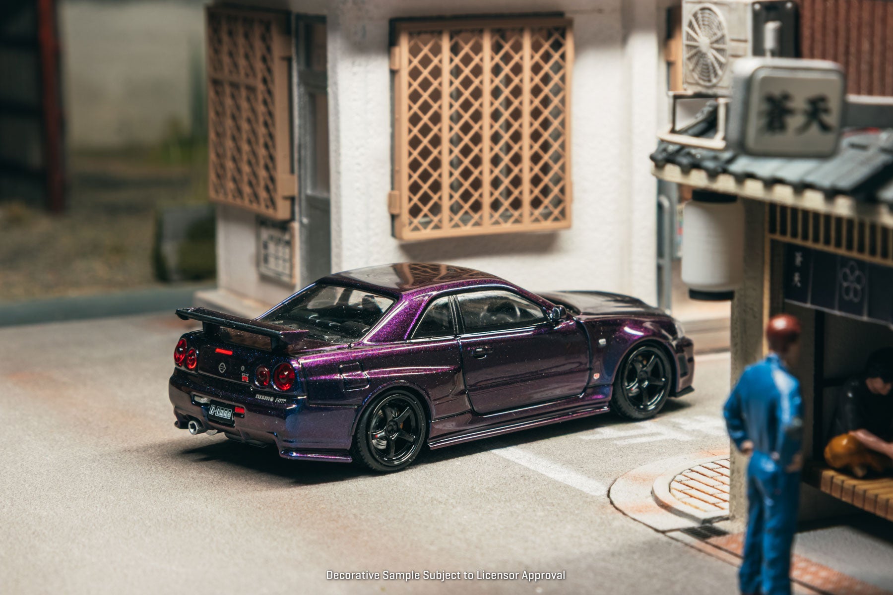 IG + TW Nismo R34 GT-R Z-tune Purple Metallic