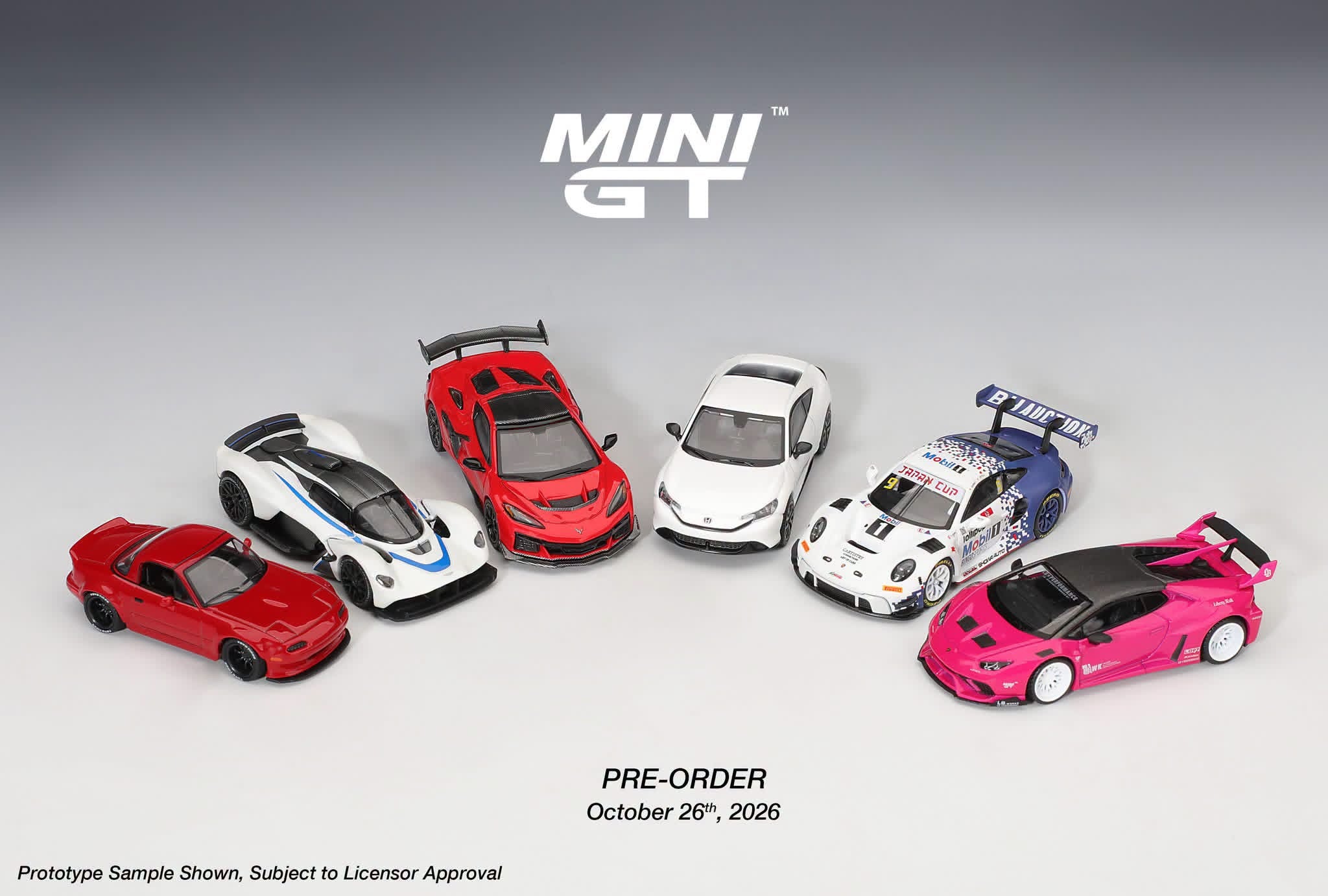 MINIGT 1/64 Chevrolet Corvette ZR1 Torch Red