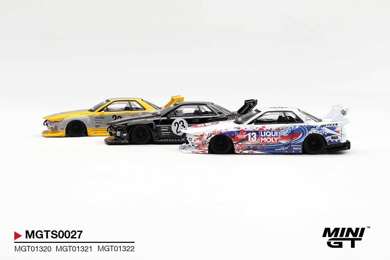MINIGT 1/64 兰博基尼 LB-Silhouette WORKS MURCIELAGO GT Evo Advan