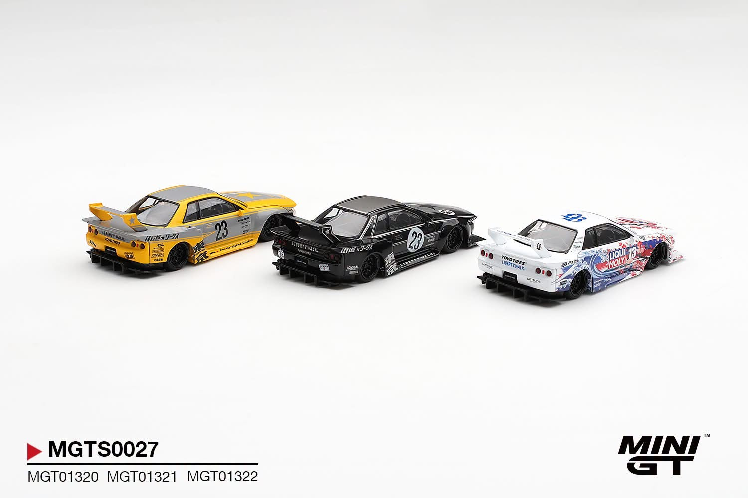 MINIGT 1/64 兰博基尼 LB-Silhouette WORKS MURCIELAGO GT Evo Advan