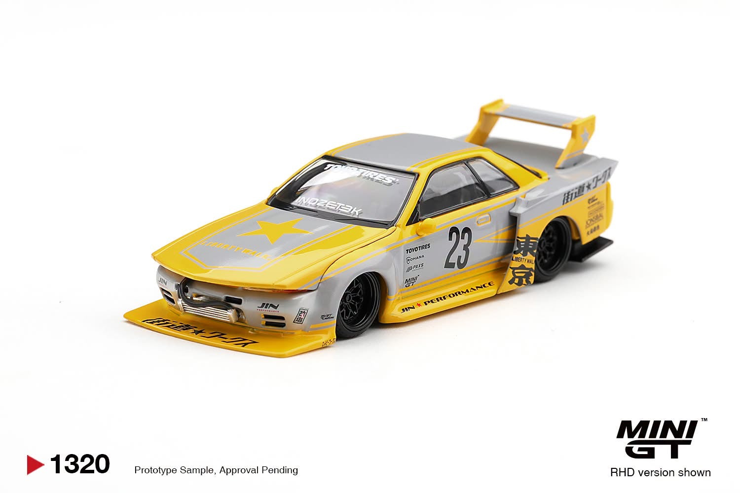 MINIGT 1/64 兰博基尼 LB-Silhouette WORKS MURCIELAGO GT Evo Advan