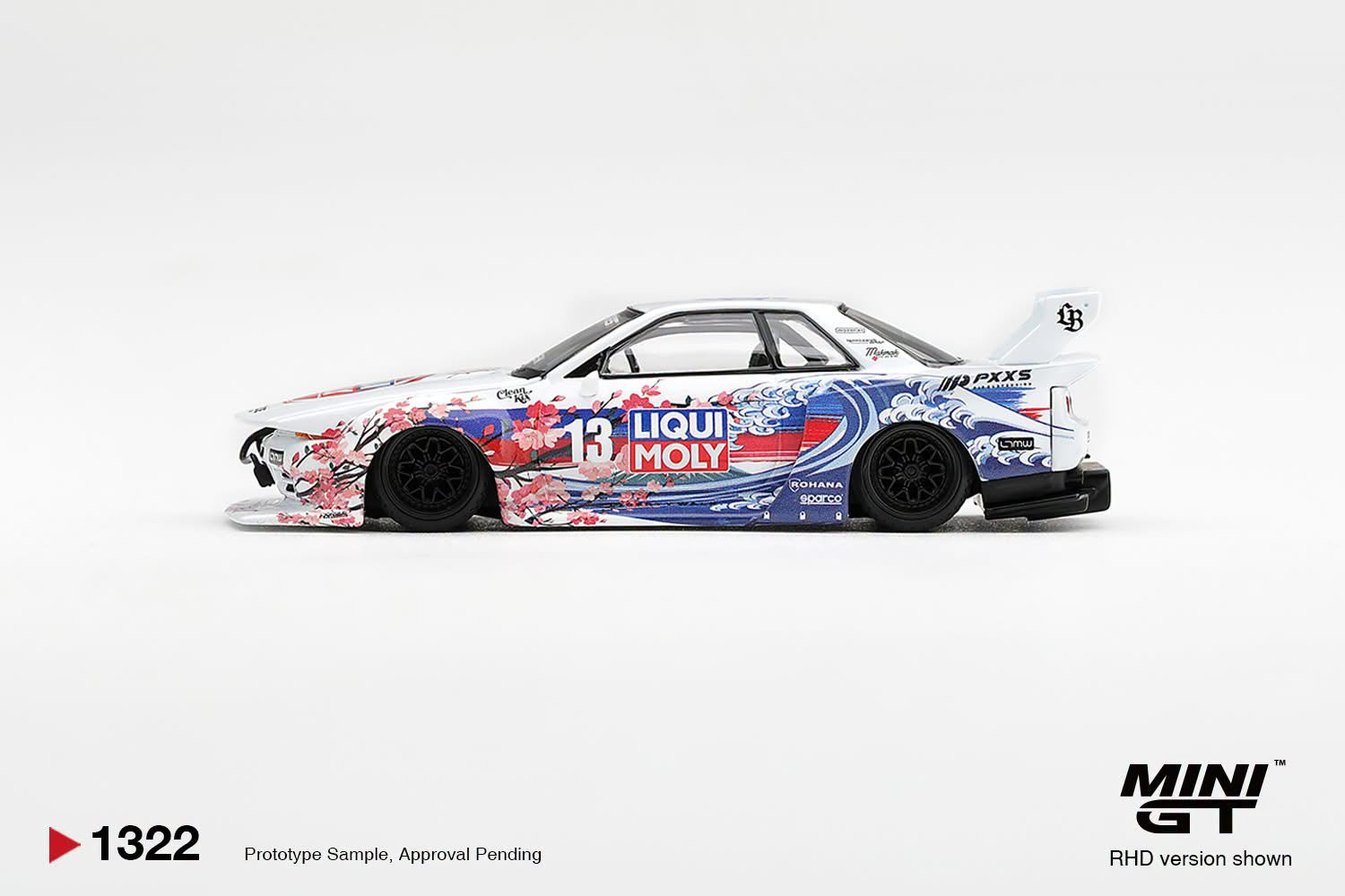 MINIGT 1/64 兰博基尼 LB-Silhouette WORKS MURCIELAGO GT Evo Advan