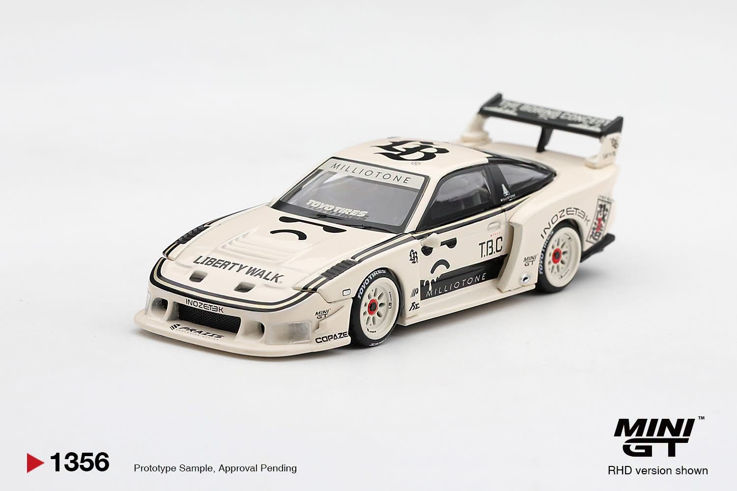 MINIGT 1/64 兰博基尼 LB-Silhouette WORKS MURCIELAGO GT Evo Advan