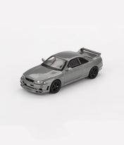 MINIGT 1/64 - NISSAN Skyline GT-R Dark Metal Gray (NISMO BCNR33 CRS Version)