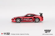 MINIGT - Toyota Supra (A80) Top Secret GT-300 Top Secret Red Chrome