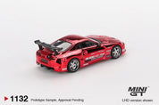 MINIGT - Toyota Supra (A80) Top Secret GT-300 Top Secret Red Chrome