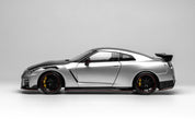 MOTORHELIX 1:18 Nissan GT-R NISMO (R35) Special Edition 2022 NISMO Ultimate Metal Silver