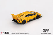 MINIGT - LB-Silhouette WORKS MURCIELAGO GT Evo Yellow