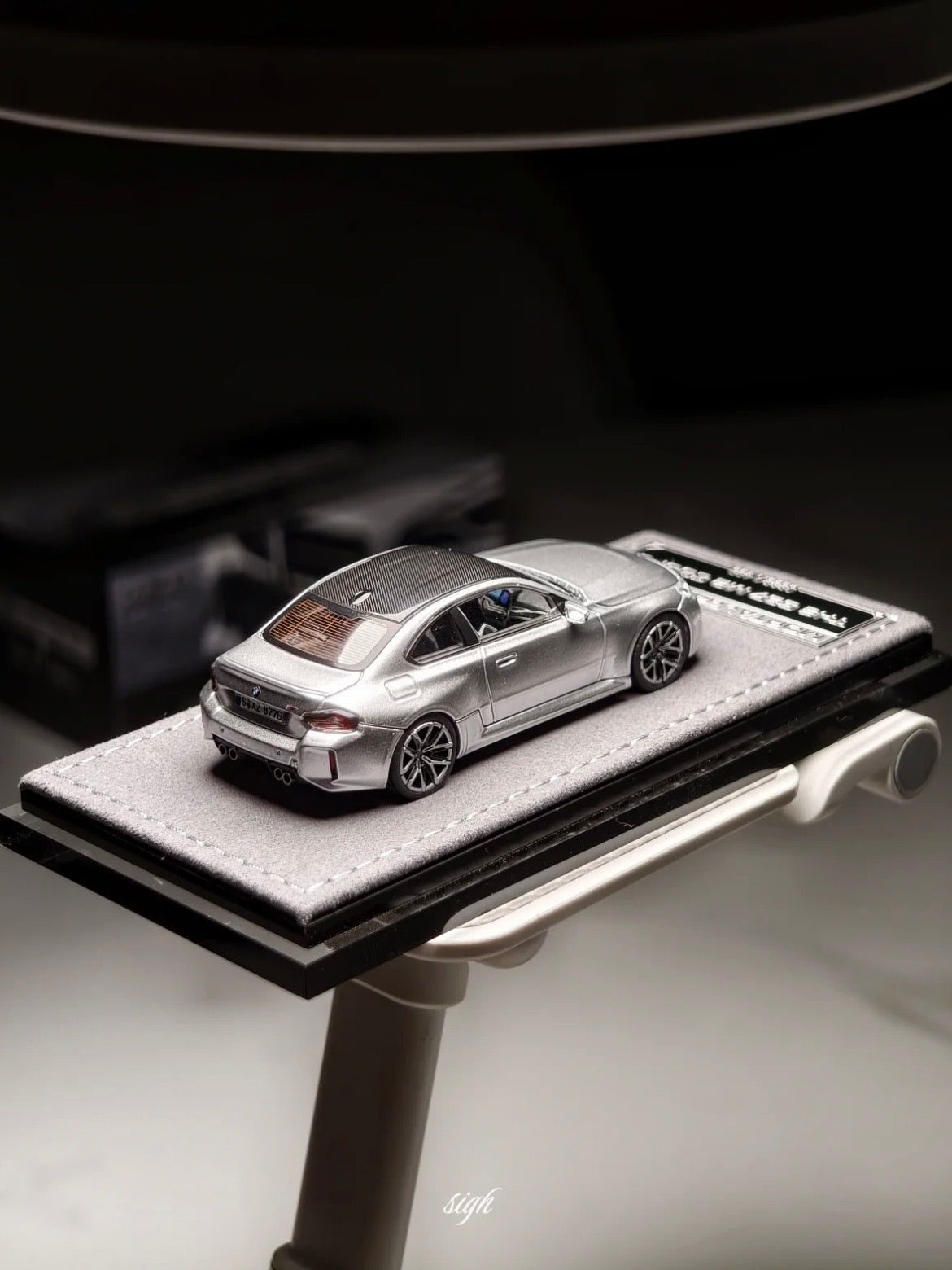 Mortal 1:64 2 Series M2 Mk2 (G87) M2 Liquid Metal Silver