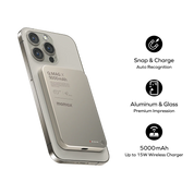 Q.Mag X Magnetic Wireless Power Bank 5000mAh - Gen 2