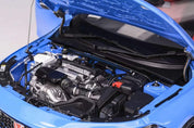 1/18 Motorhelix Honda Civic Type-R (FL5) (Blue) with Extra Engine Limited
