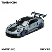 TimeMicro 1/64 992 GT3 RS Polar Grey