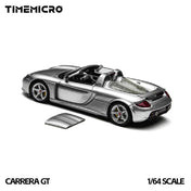 TimeMicro Carrera GT Silver Die-Cast Car Model