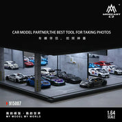 MOREART 1/64 BONE DRAGON RACING CAR DOLL SET