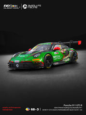AR Box 1:64 Alloy Model! Licensed Porsche product, 992 GT3 R Track Edition