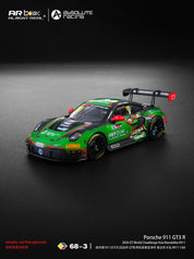 AR Box 1:64 Alloy Model! Licensed Porsche product, 992 GT3 R Track Edition