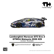 Trends Hobby TH 1/64 Lamborghini  Huracan GT3 EVO2 GT World Challenge Asian Cup GTWCA Malaysia 2026