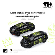 Trends Hobby TH 1/64 Lamborghini Urus Performante x Jean-Michel Basquiat Black Livery
