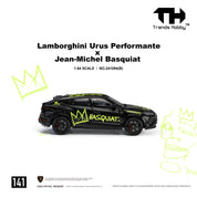 Trends Hobby TH 1/64 Lamborghini Urus Performante x Jean-Michel Basquiat Black Livery