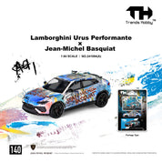Trends Hobby TH 1/64 Lamborghini Urus Performante x Jean-Michel Basquiat White Livery