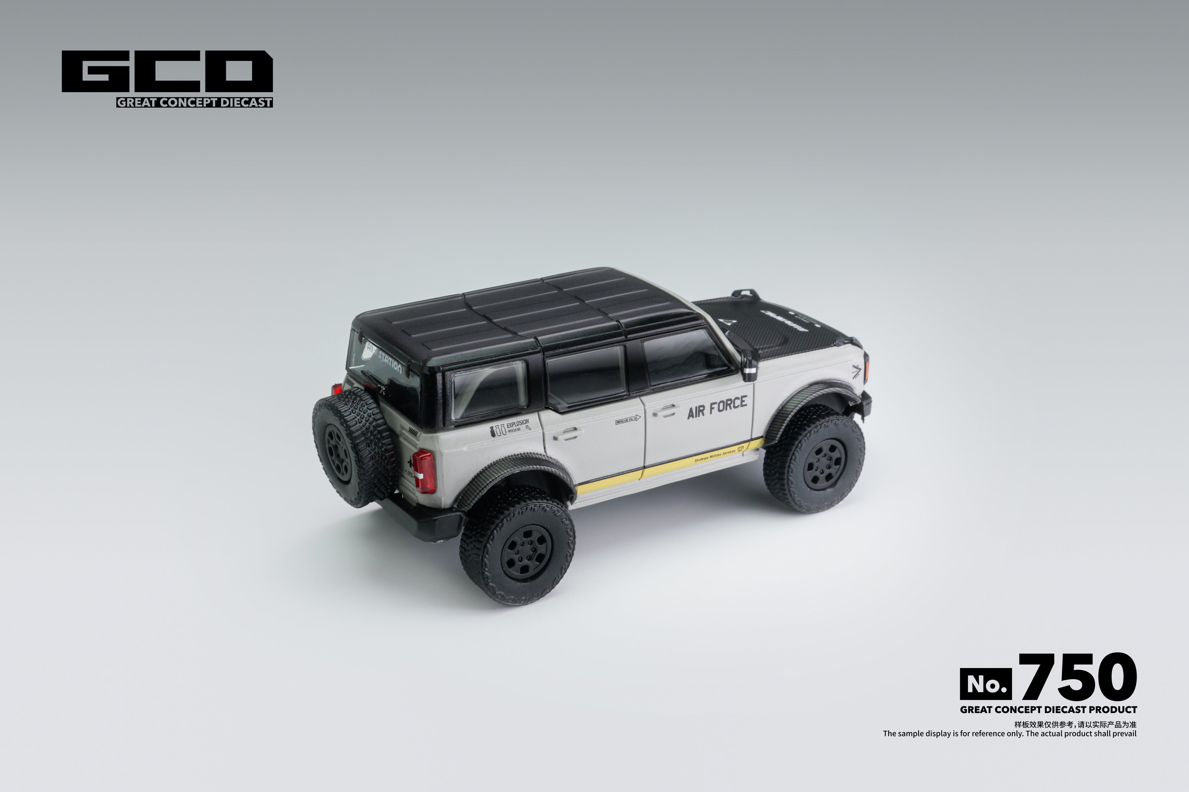 GCD 1/64 The Fierce Horse – DarwinPRO AIR FORCE Battle Gray paint scheme