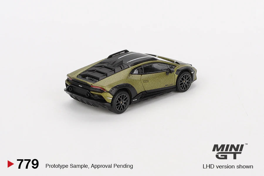 兰博基尼Huracán Sterrato Verde Gea亚光漆