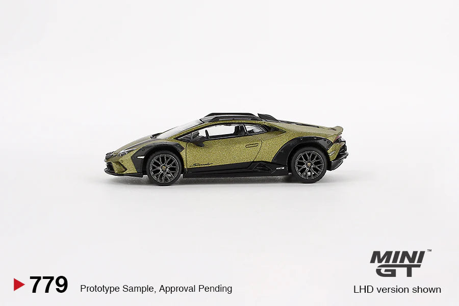 兰博基尼Huracán Sterrato Verde Gea亚光漆