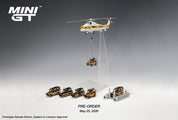 MINIGT 1/64 Land Rover Defender 90 1985  Camel Trophy Borneo Team Japan