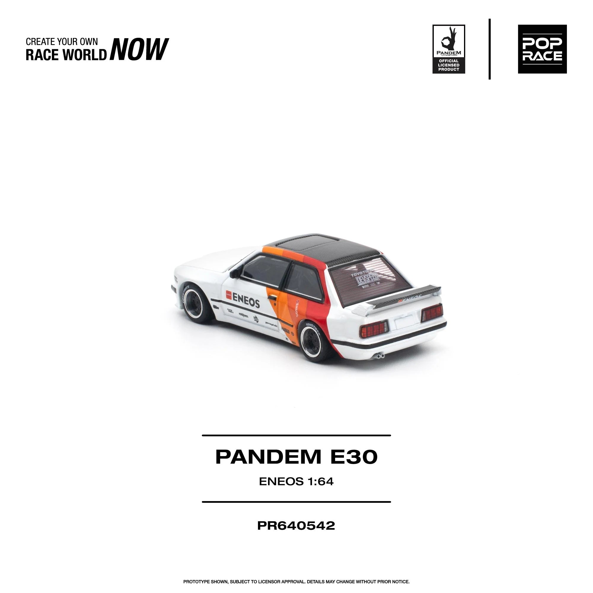 POP RACE 1/64 - PANDEM E30 ENEOS