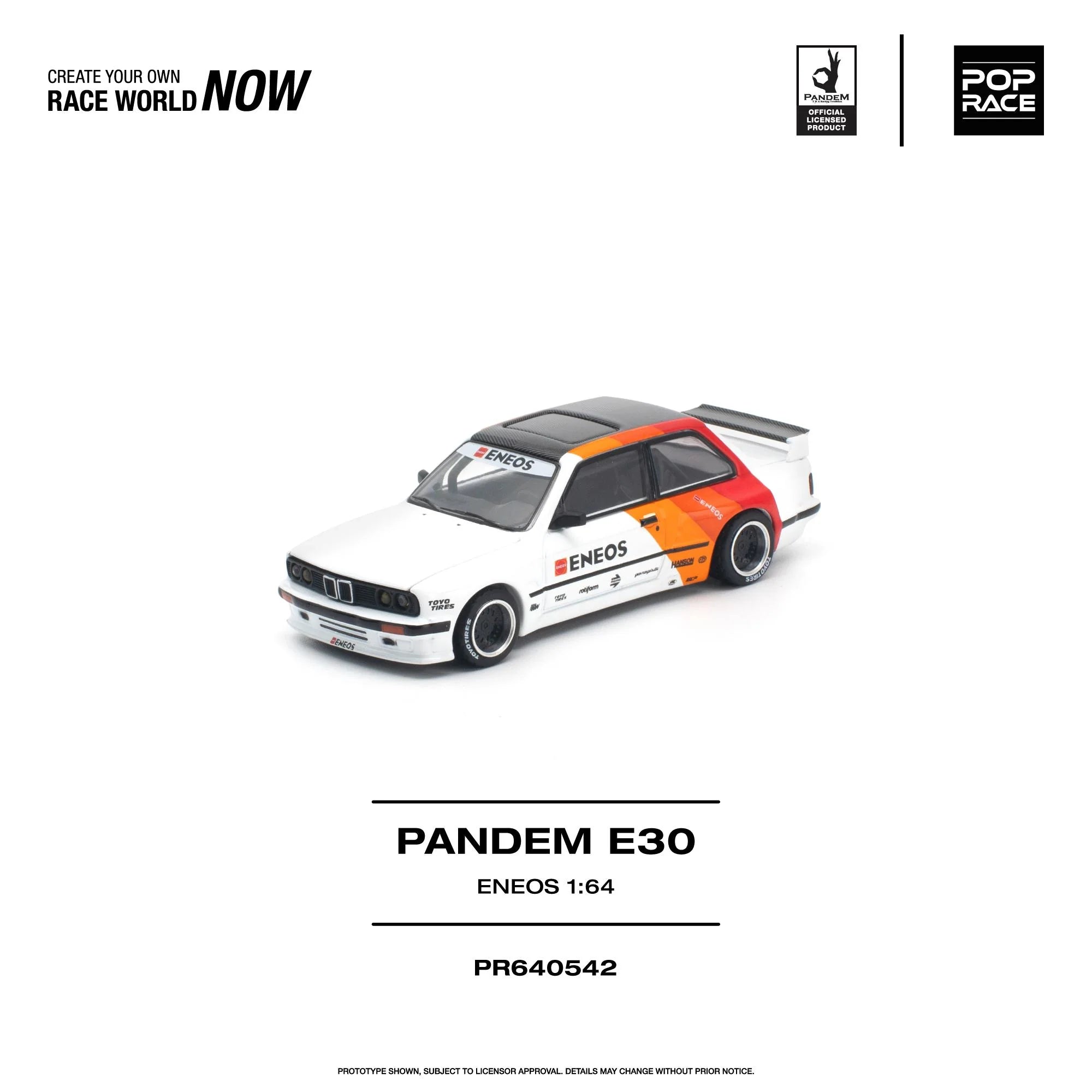 POP RACE 1/64 - PANDEM E30 ENEOS