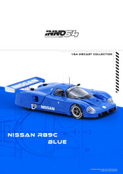 INNO64 1:64 NISSAN R89C BLUE IN64-R89C-BL