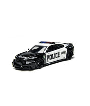 TimeMicro × PSC DESIGN - 1/64 Warhorse "Brawler" Charger LSPD Police Car Simulation Alloy Car Model