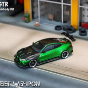 SW 1/64 BMW M4 Flossmann Full Widebody Kit G82 GT B/Gemstone Green