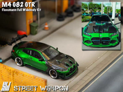 SW 1/64 BMW M4 Flossmann Full Widebody Kit G82 GT B/Gemstone Green