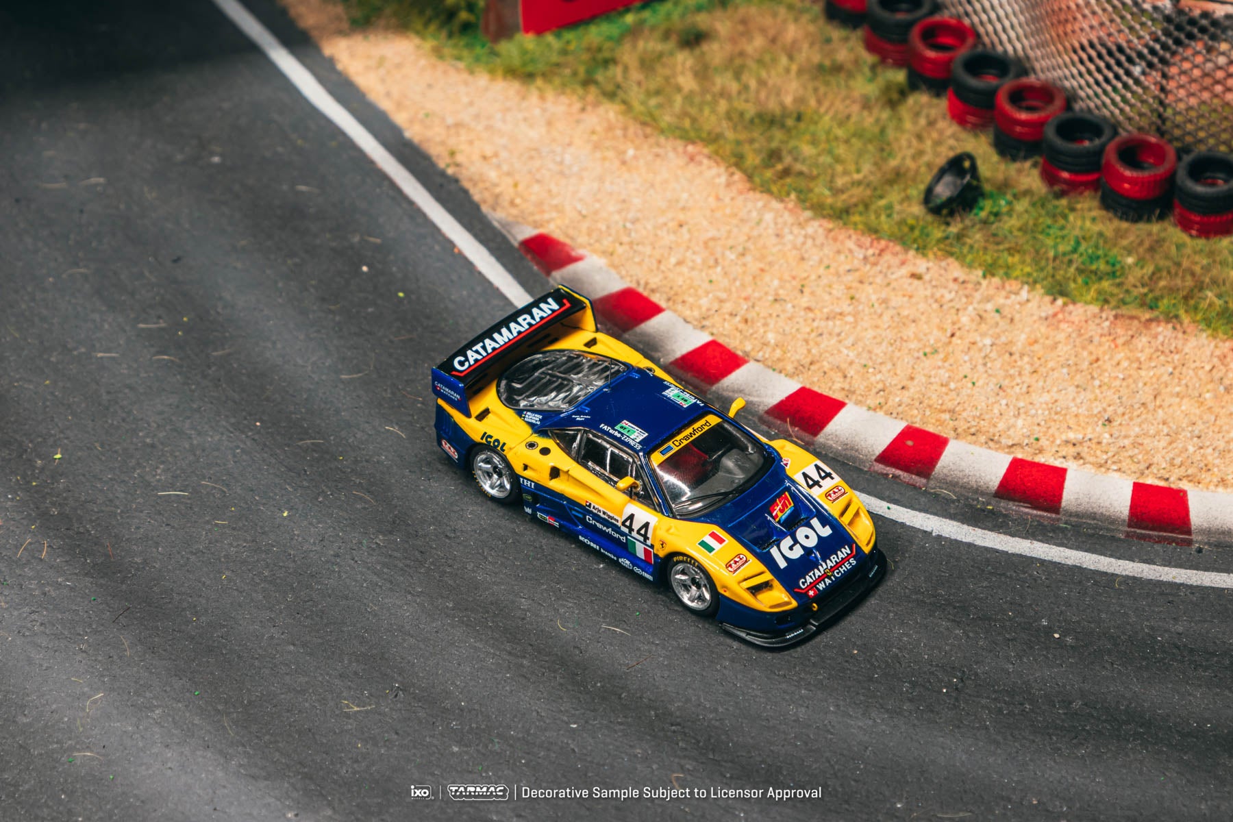 Tarmac Works - Ferrari F40 GTE 24h of Le Mans 1996