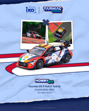 Tarmac Works 1/64 - Hyundai i20 N Rally1 Hybrid Croatia Rally 2024