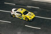 1:64 TOYOTA GR86 -- MOONEYES YELLOW/WHITE FLAMES -- TARMAC WORKS