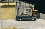 1:64 MERCEDES-BENZ 190 E 2.3-16 -BLUE-BLACK METALLIC -TARMAC WORKS