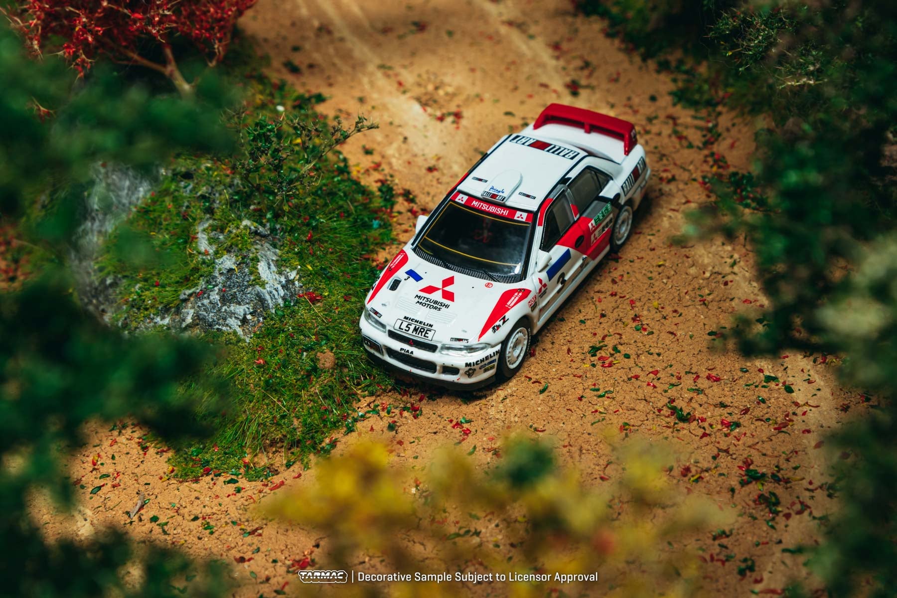 Tarmac Work 1/64 Mitsubishi Lancer Evolution II Hong Kong Beijing Rally 1994 K. Eriksson / S. Parmander