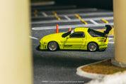 Tarmac Works 1/64 - Pandem Mazda RX-7 FC3S Yellow