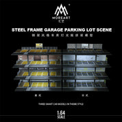 AMERICAN STEEL FRAME STYLE GARAGE LIGHTING VERSION ASSEMBLY SCENE