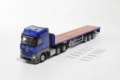 1:64 Mercedes-Benz Actros 6x2 &amp; Scalable Trailer