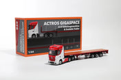 1:64 Mercedes-Benz Actros 6x2 &amp; Scalable Trailer